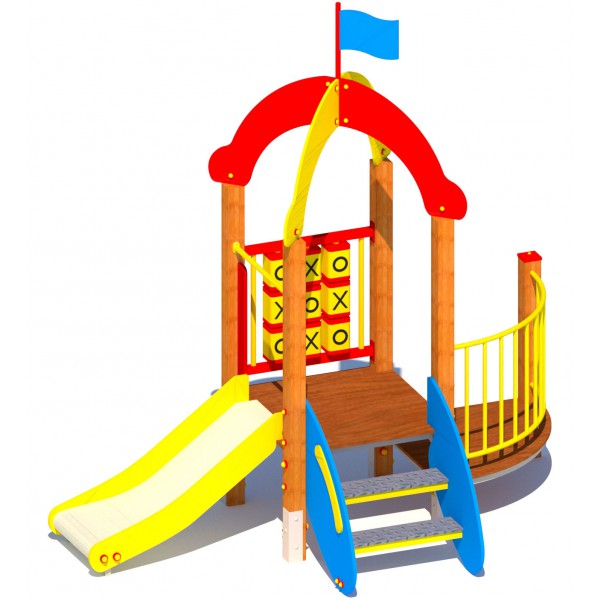 Plac zabaw dla małych dzieci MALUCH PR – drewno klejone