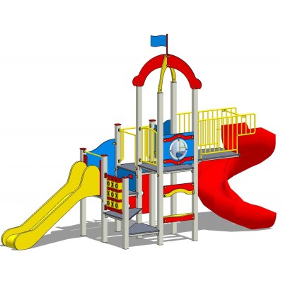 Plac zabaw dla dzieci IRGA MT - wersja metalowa