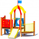 KAJTEK PR - drewniany plac zabaw dla małych dzieci