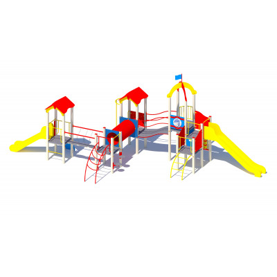 Plac zabaw dla dzieci JARZĘBINA MT - wersja metalowa