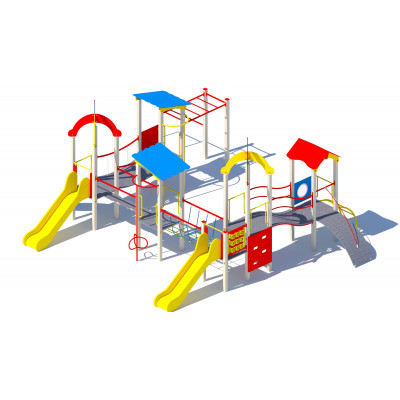 Plac zabaw dla dzieci HORTENSJA MT - wersja metalowa