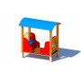Plac zabaw dla małych dzieci WAGON A PR - drewno klejone