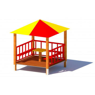 ALTANKA PR - drewniany plac zabaw dla małych dzieci